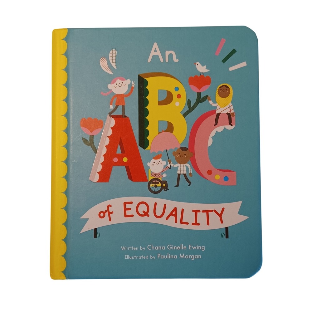 An ABC of Equality Board Book Children's Early Learning Diversity Inclusion